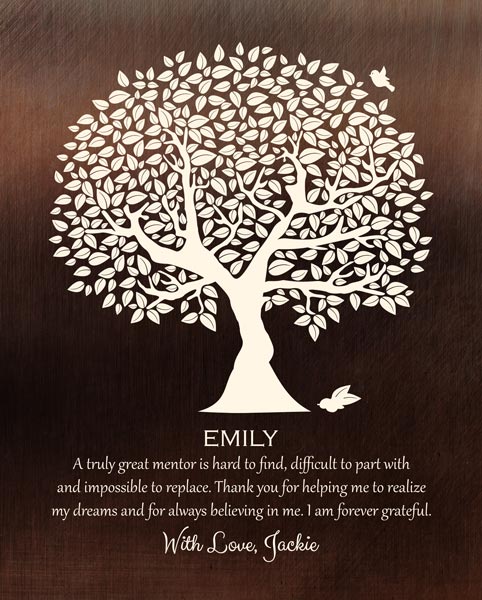 Custom Mentor Gift Art Proof for Emily W.