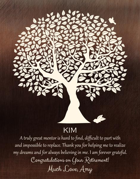 Custom Mentor Gift Art Proof for Kim L.