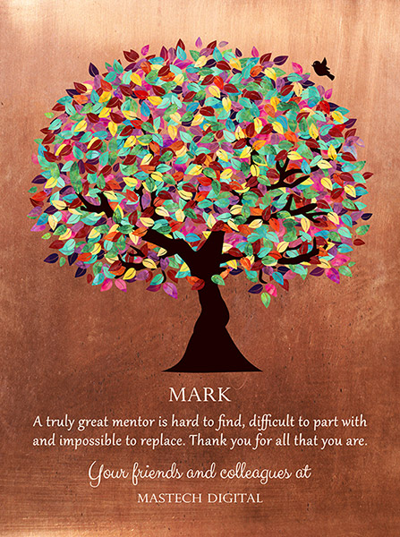 Gratitude Gift for Mentor Appreciation Recognition Plaque for Colleague Staff – Custom Art Print for Jennifer L – EXPEDITE