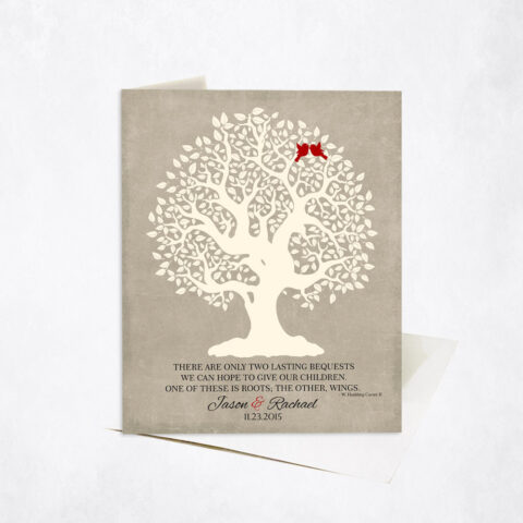 Crooked Tree Roots and Wings wedding Stationery Card-1122