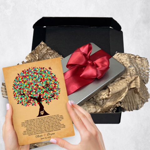 wedding Gift Delivery for mother of the bride Summer Tree  Plaque TOY-1204