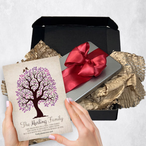 anniversary Gift Delivery for couple, husband or wife Owl Tree  Plaque TOY-1251