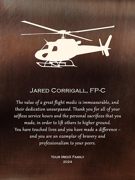 Flight Medic Retirement Gift for Helicopter Pilot Retirement – Custom Art Print for Natalie Y