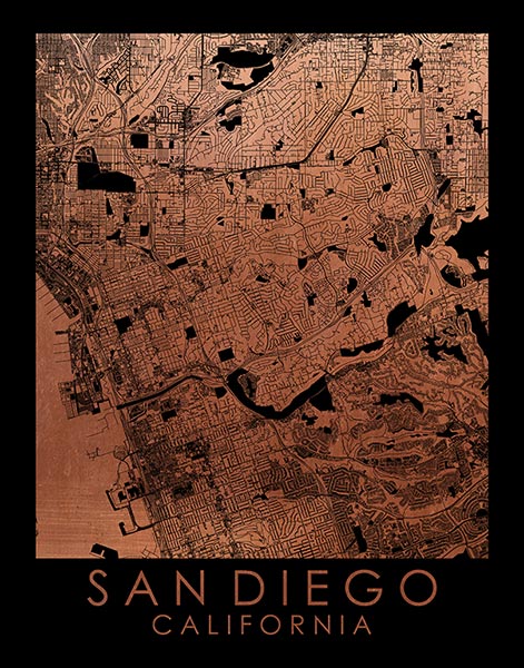 San Diego City Map